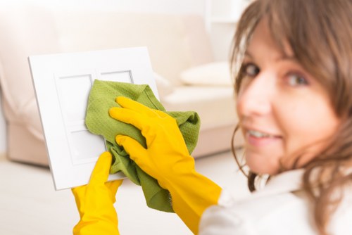 Deep carpet cleaning process in a Cann Hall home interior